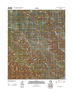 Willow Arroyo 2012 topographic map thumbnail
