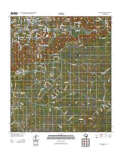 Wimberley 2013 topographic map thumbnail