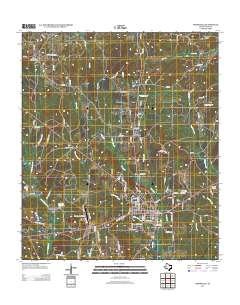 Woodville 2013 topographic map thumbnail