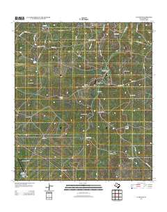 Y O Ranch 2012 topographic map thumbnail