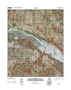 Estelline 2012 topographic map thumbnail