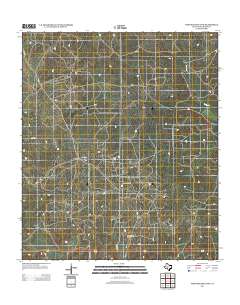 Fort McKavett NW 2012 topographic map thumbnail