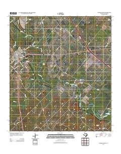 George West 2013 topographic map thumbnail