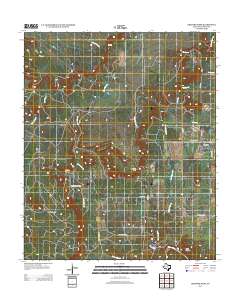 Graford West 2012 topographic map thumbnail