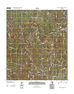 Hammetts Crossing 2012 topographic map thumbnail