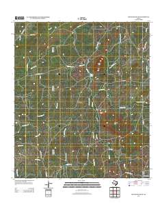 House Mountain 2012 topographic map thumbnail