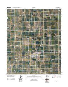 Idalou 2012 topographic map thumbnail
