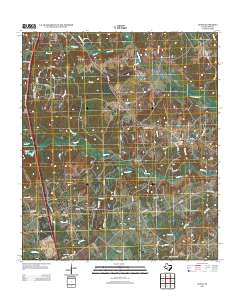 Leona 2013 topographic map thumbnail