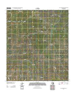 Live Oak Ranch 2012 topographic map thumbnail