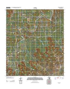 Yates 2012 topographic map preview