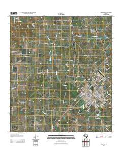 Yoakum 2013 topographic map thumbnail