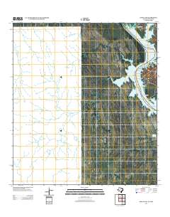 Zapata NW 2012 topographic map thumbnail