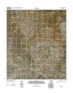 7 L Ranch 2012 topographic map thumbnail