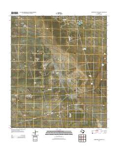 Amburgey Ranch 2012 topographic map thumbnail