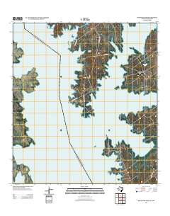 Beckwith Arm 2012 topographic map thumbnail