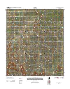Bluff Creek 2012 topographic map thumbnail