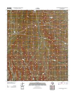 Buckhorn Draw West 2012 topographic map thumbnail