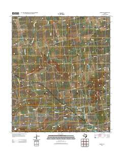 Busby 2012 topographic map thumbnail