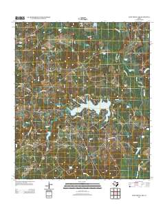 Camp Creek Lake 2013 topographic map thumbnail