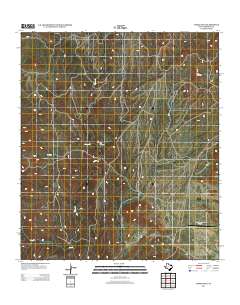 Cieneguita 2012 topographic map thumbnail