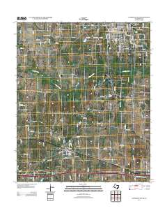 Commerce South 2013 topographic map thumbnail