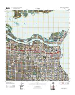 Corpus Christi 2013 topographic map thumbnail