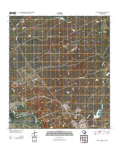Cuervo Creek 2013 topographic map thumbnail