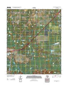 Dalby Springs 2013 topographic map thumbnail