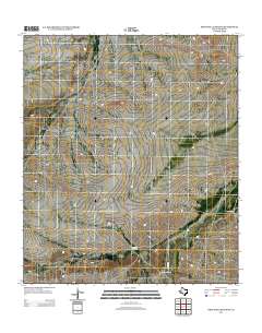 Deep Well Ranch SE 2012 topographic map thumbnail