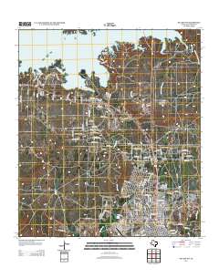 Del Rio NW 2013 topographic map thumbnail