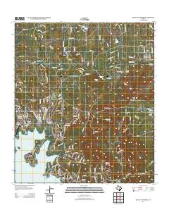 Devils Backbone 2013 topographic map thumbnail