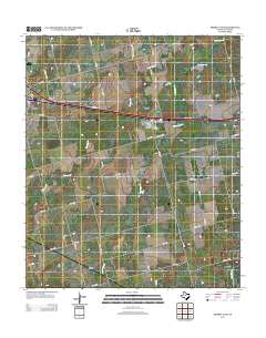 Merkel East 2012 topographic map thumbnail