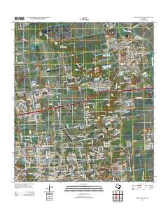 Mont Belvieu 2013 topographic map thumbnail