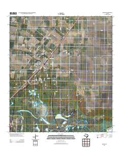 Odem 2013 topographic map thumbnail