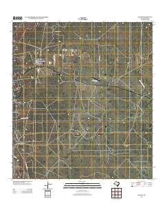 Oilton 2013 topographic map thumbnail