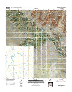 Presidio West 2012 topographic map thumbnail