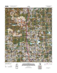 Round Rock 2013 topographic map thumbnail