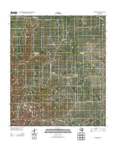 Sonora NE 2012 topographic map thumbnail