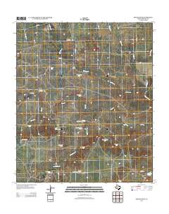 Spade Ranch 2012 topographic map thumbnail