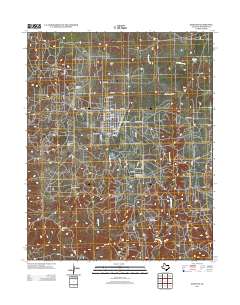 Stinnett 2012 topographic map thumbnail