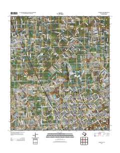 Tomball 2013 topographic map thumbnail