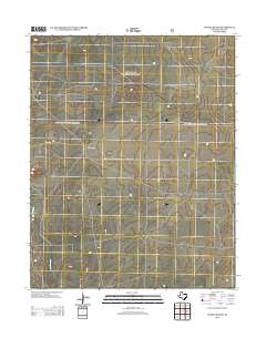 Tovrea Ranch 2012 topographic map thumbnail