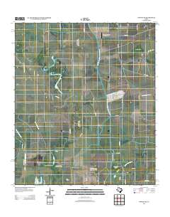 Winnie NW 2013 topographic map thumbnail