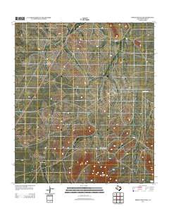 Bissett Mountain 2012 topographic map thumbnail