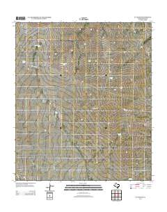 W T Ranch 2012 topographic map thumbnail