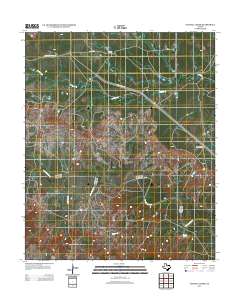 Colwell Creek 2013 topographic map thumbnail