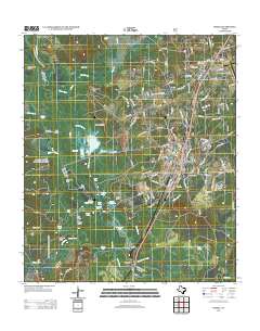 Diboll 2013 topographic map thumbnail