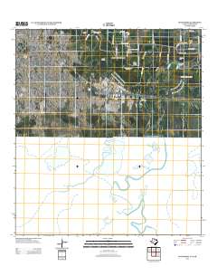 Southmost 2012 topographic map thumbnail