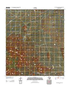 Panther Junction 2012 topographic map thumbnail