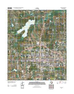 Paris 2013 topographic map thumbnail